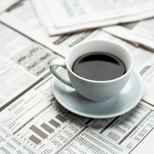 Coffee cup sitting on a pile of papers and forms from Walnut Carpet | 16790 East Johnson Drive, El Monte, California 91745