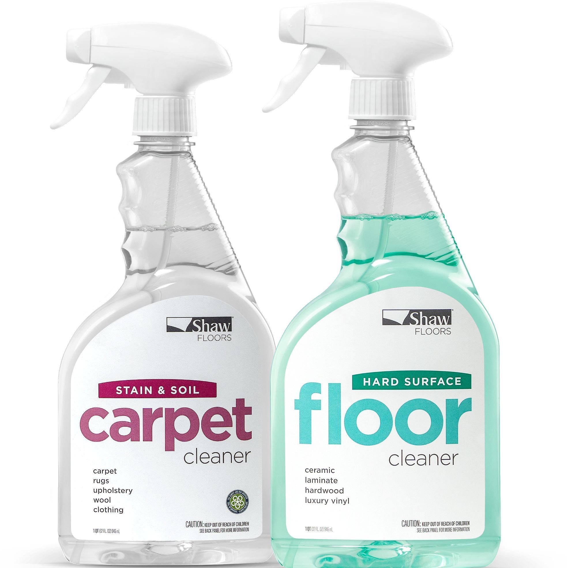 Shaw Flooring Care Articles | Cover Image Of Shaw Flooring Care Spray Bottle Products