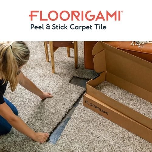 Floorigami Installation and Logo Image